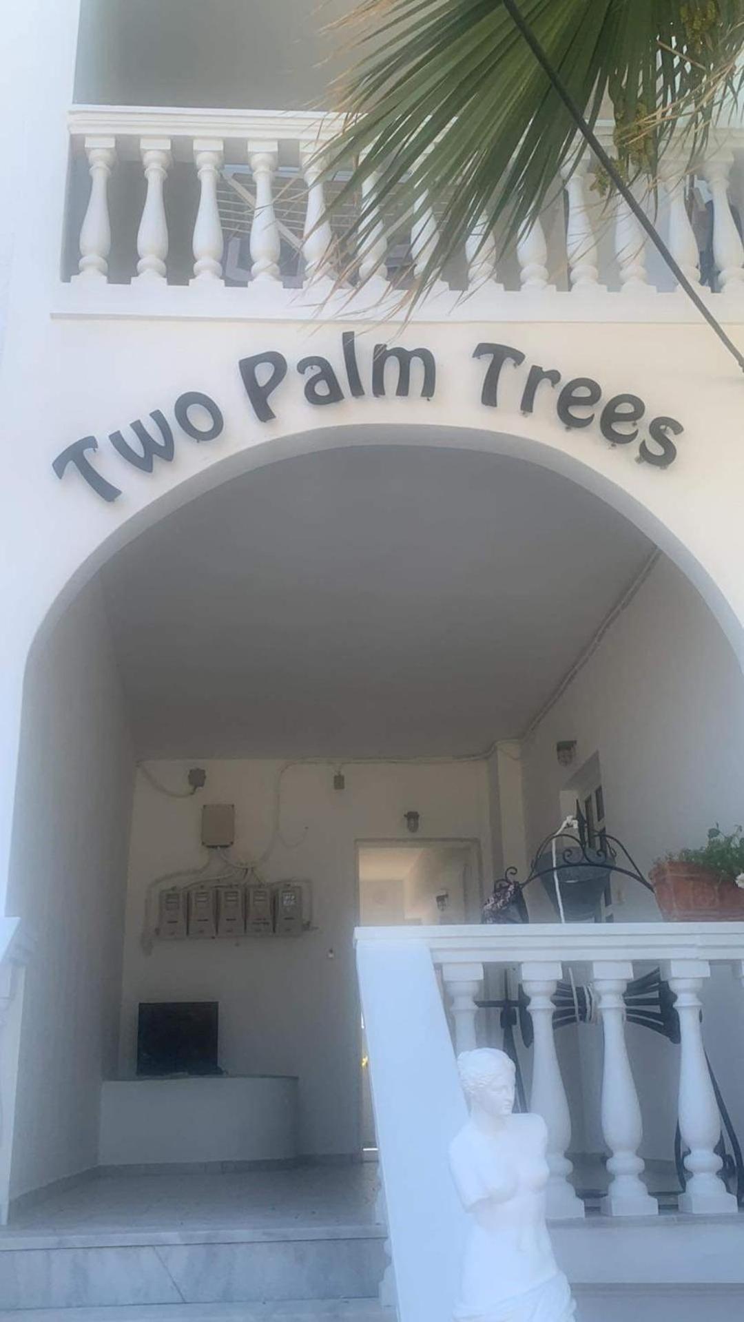 Apartamento Two Palm Trees Adamantas  Exterior foto
